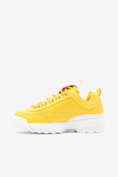 Premium Zapatillas Fila Disruptor 2 Mujer Amarillo Blancas | Fila395PY