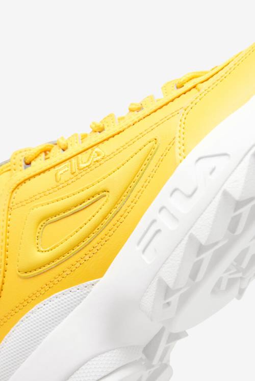 Premium Zapatillas Fila Disruptor 2 Mujer Amarillo Blancas | Fila395PY