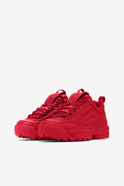 Premium Zapatillas Fila Disruptor 2 Mujer Rojas | Fila930ZS