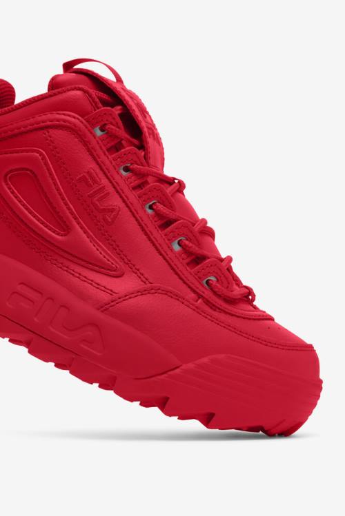 Premium Zapatillas Fila Disruptor 2 Mujer Rojas | Fila930ZS