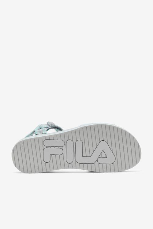 Sandalias Fila Drifter Ts Bandana Mujer Turquesa Claro | Fila639JM