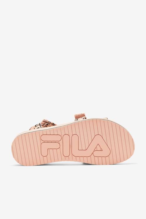 Sandalias Fila Drifter Ts Bandana Mujer Negras | Fila803YD