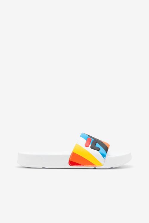 Sandalias de Diapositivas Fila Drifter Archive Mujer Multicolor | Fila019QH