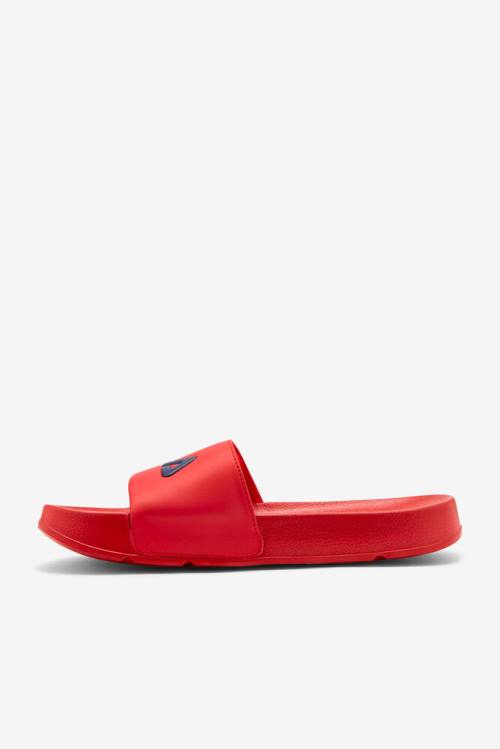 Sandalias de Diapositivas Fila Drifter Hombre Rojas Azul Marino Blancas | Fila290WO