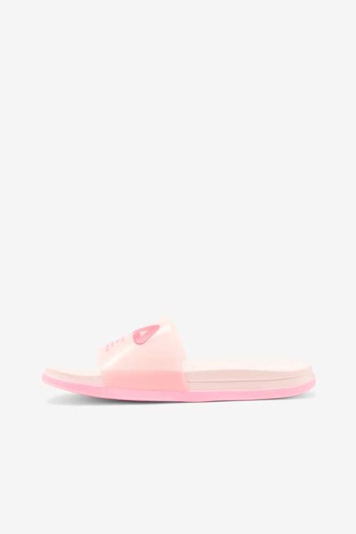 Sandalias de Diapositivas Fila Drifter Luxe Clear Mujer Rosas | Fila837EZ