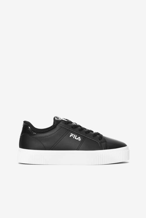 Snakeskin Zapatillas Fila Panache Mujer Negras Blancas | Fila489OC