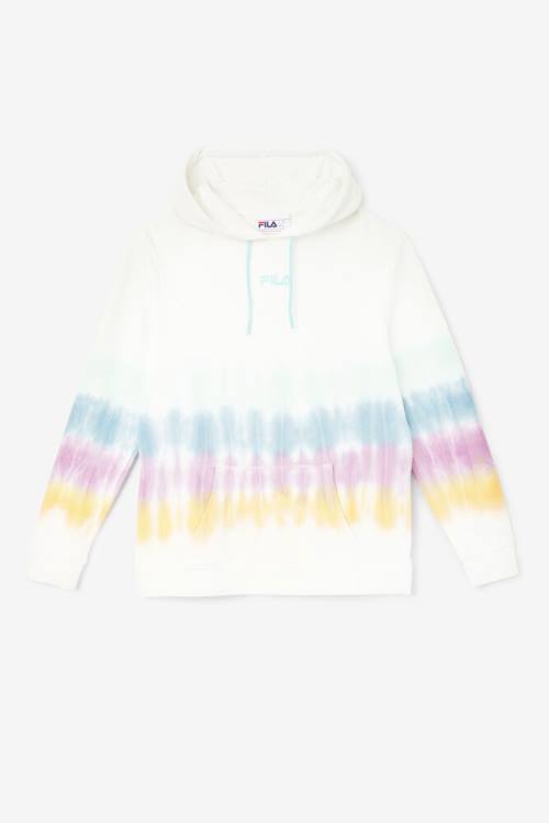 Sudadera Con Capucha Fila Aerolynn Tie Dye Mujer Blancas | Fila086DQ