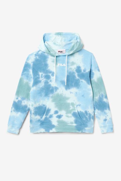 Sudadera Con Capucha Fila Aerolynn Tie Dye Mujer Blancas | Fila987QY