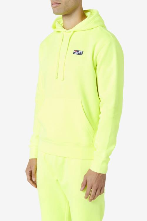 Sudadera Con Capucha Fila Algot Hombre Amarillo Negras | Fila749NO