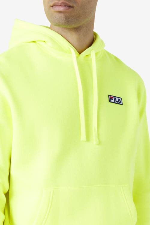 Sudadera Con Capucha Fila Algot Hombre Amarillo Negras | Fila749NO