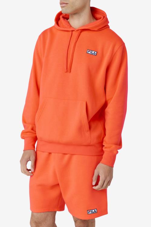 Sudadera Con Capucha Fila Algot Hombre Coral | Fila531AL