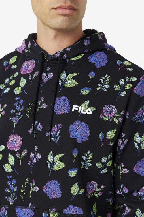 Sudadera Con Capucha Fila Ashokane Hombre Negras | Fila536UX