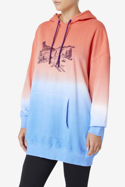 Sudadera Con Capucha Fila Destiny Oversized Mujer Naranjas | Fila758KW