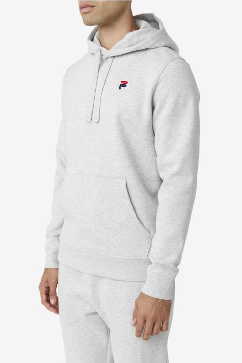 Sudadera Con Capucha Fila Godfrey Hombre Gris Claro | Fila172YQ