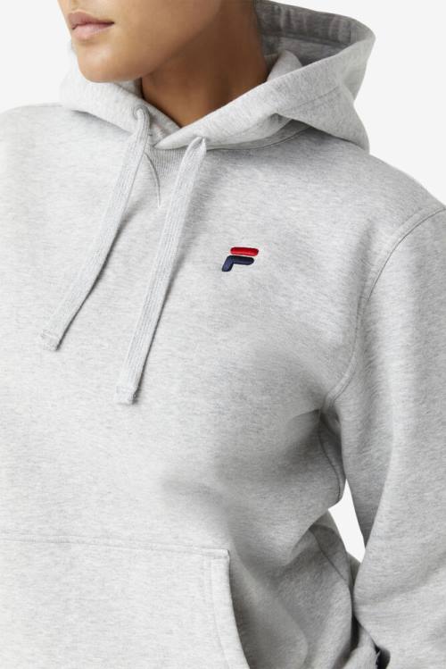 Sudadera Con Capucha Fila Godfrey Hombre Gris Claro | Fila172YQ