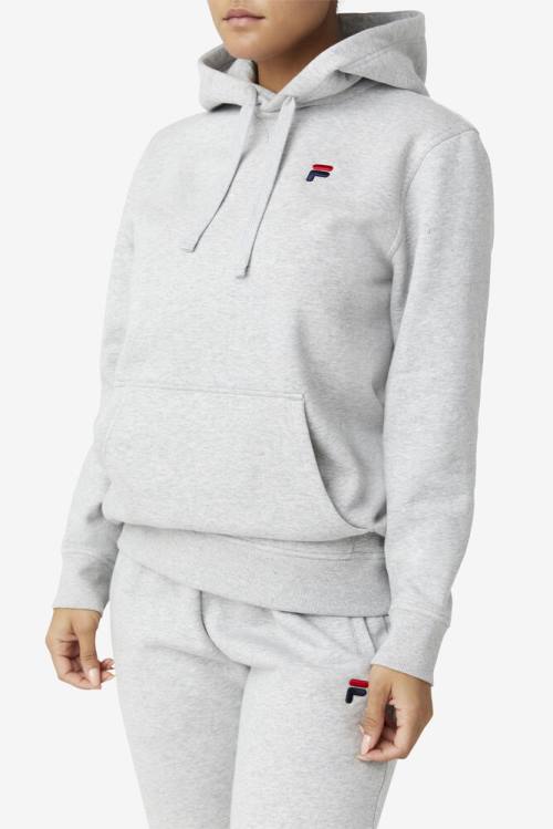 Sudadera Con Capucha Fila Godfrey Hombre Gris Claro | Fila172YQ