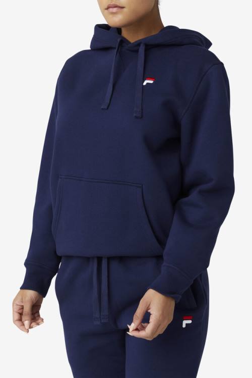 Sudadera Con Capucha Fila Godfrey Hombre Azul Marino | Fila254XS