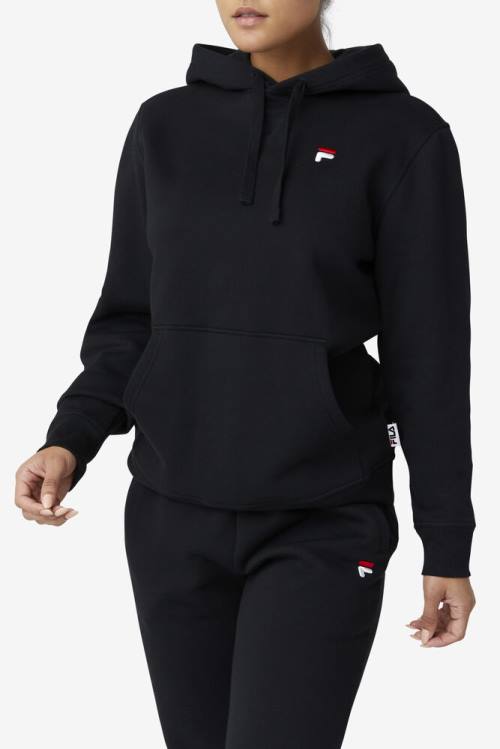 Sudadera Con Capucha Fila Godfrey Hombre Negras | Fila421CR