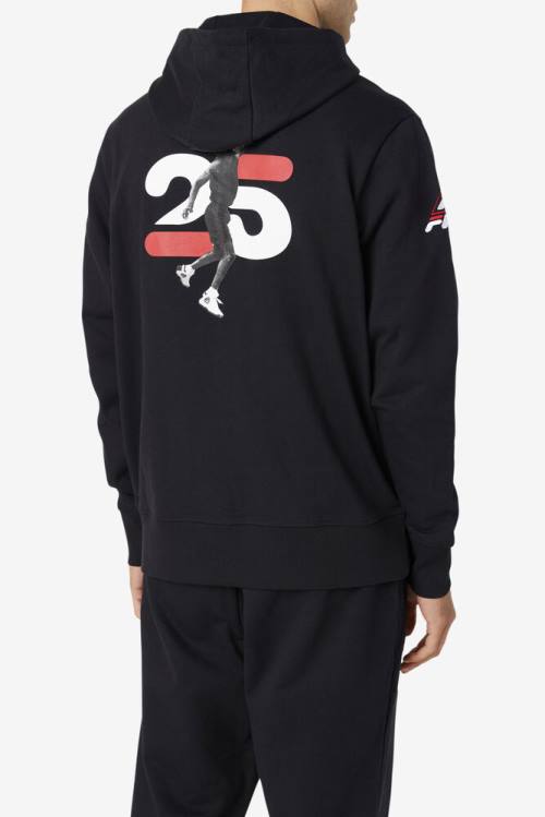 Sudadera Con Capucha Fila Grant Hill Lazarus Mujer Negras | Fila089EI