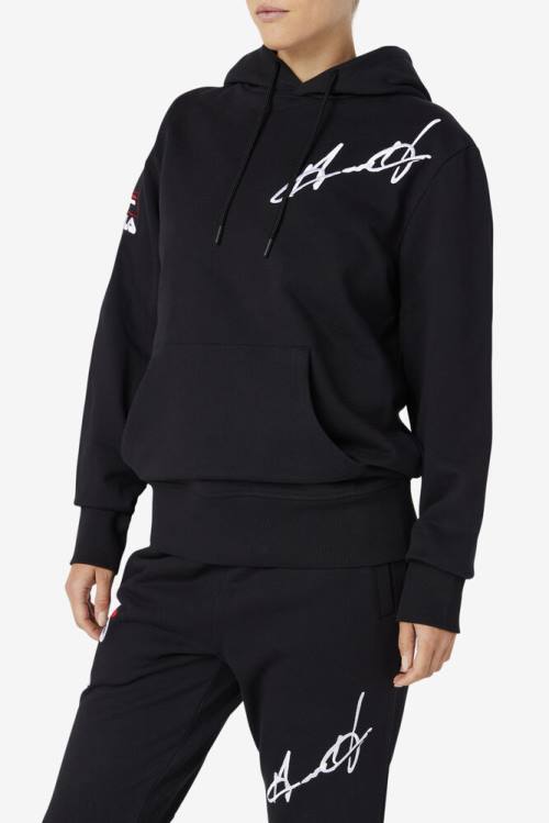 Sudadera Con Capucha Fila Grant Hill Lazarus Mujer Negras | Fila089EI