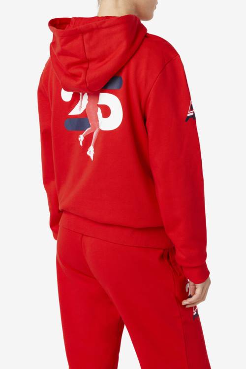 Sudadera Con Capucha Fila Grant Hill Lazarus Mujer Rojas | Fila856VX