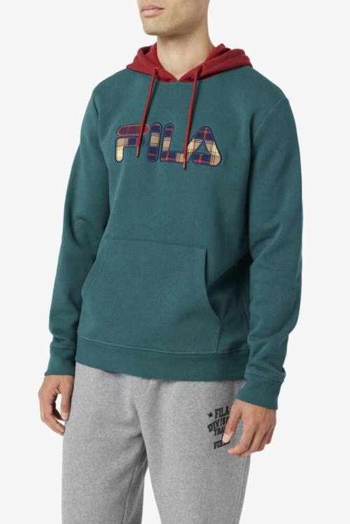 Sudadera Con Capucha Fila Harnoop Hombre Verde Oliva | Fila761AO