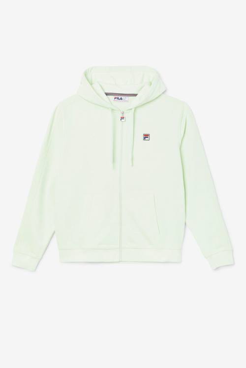 Sudadera Con Capucha Fila Joey Full Zip Hombre Verde Claro | Fila621HK