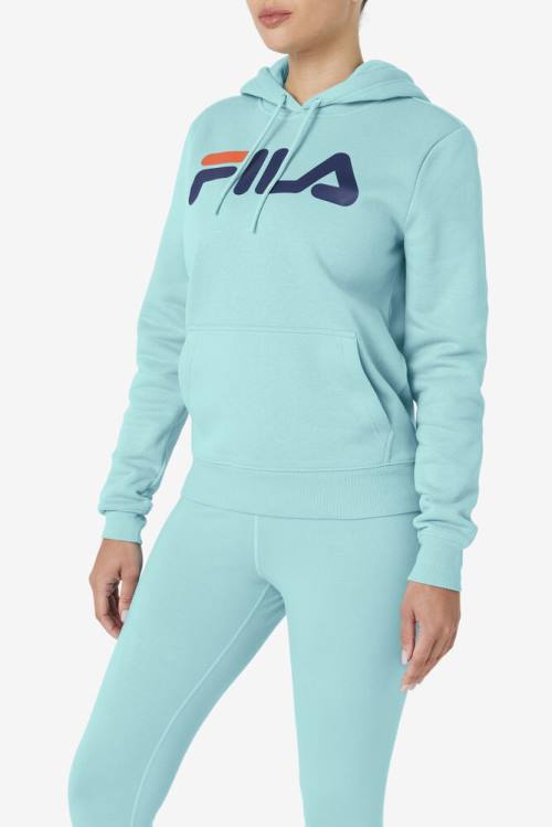 Sudadera Con Capucha Fila Lucy Mujer Azules Claro Azul Marino | Fila705KN