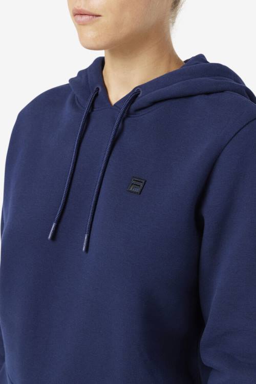 Sudadera Con Capucha Fila Lylah Mujer Azul Marino | Fila749AZ