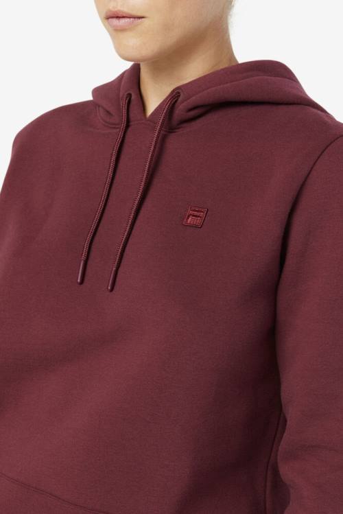 Sudadera Con Capucha Fila Lylah Mujer Burdeos | Fila976GT