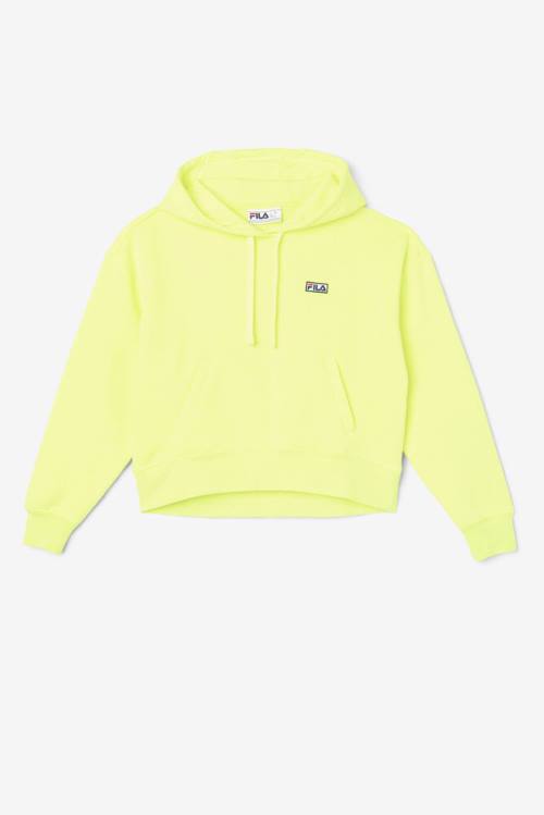 Sudadera Con Capucha Fila Marina Mujer Amarillo | Fila382GA