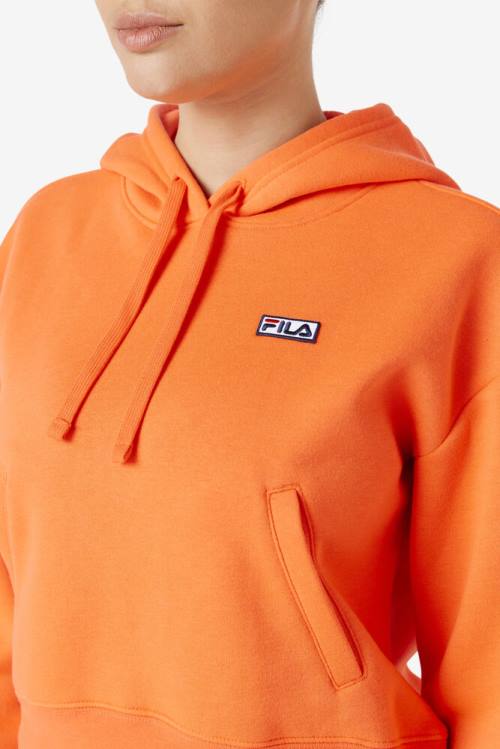 Sudadera Con Capucha Fila Marina Mujer Coral | Fila769JC