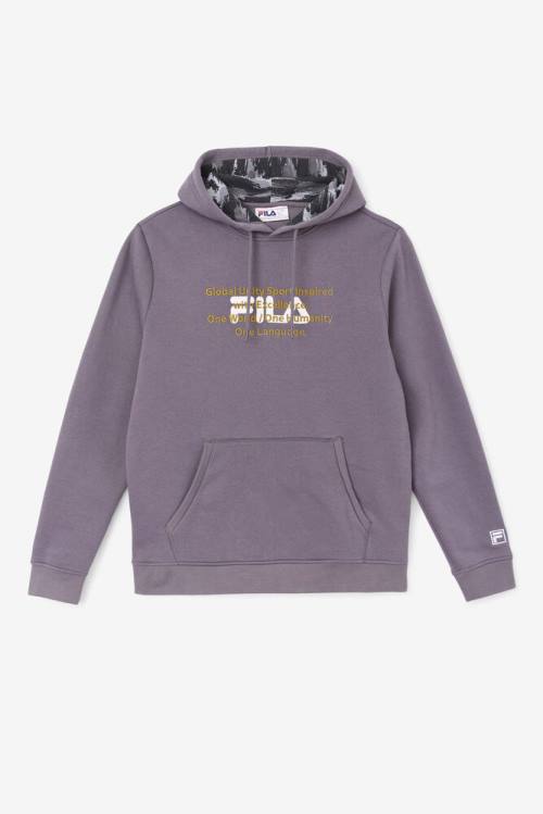 Sudadera Con Capucha Fila Rondot Hombre Blancas Verde Oliva | Fila618LZ