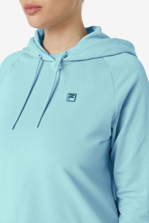 Sudadera Con Capucha Fila Valeria Mujer Azules Claro Azul Marino | Fila476XA