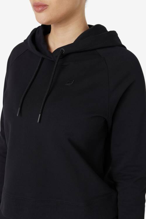 Sudadera Con Capucha Fila Valeria Mujer Negras | Fila873HS