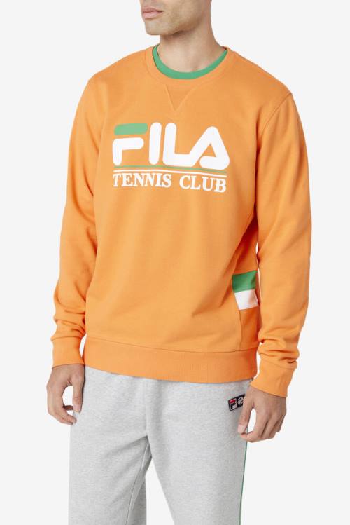 Sudaderas Fila Ameh Hombre Coral | Fila190SI