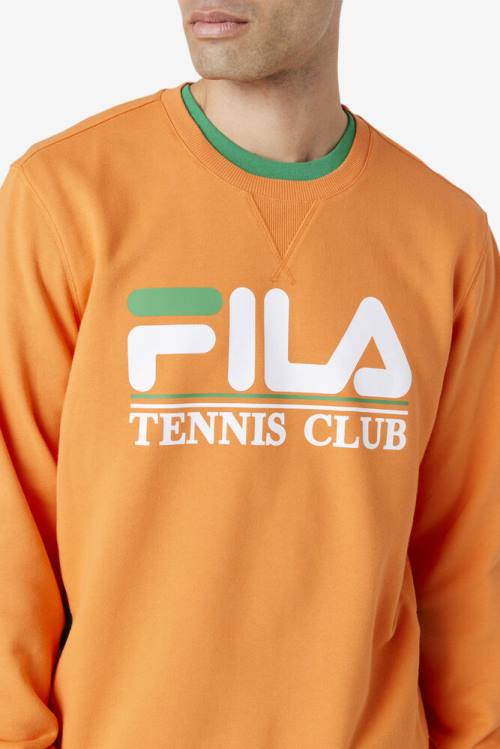 Sudaderas Fila Ameh Hombre Coral | Fila190SI