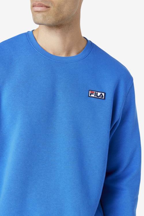 Sudaderas Fila Garran Crew Hombre Azules | Fila250YQ