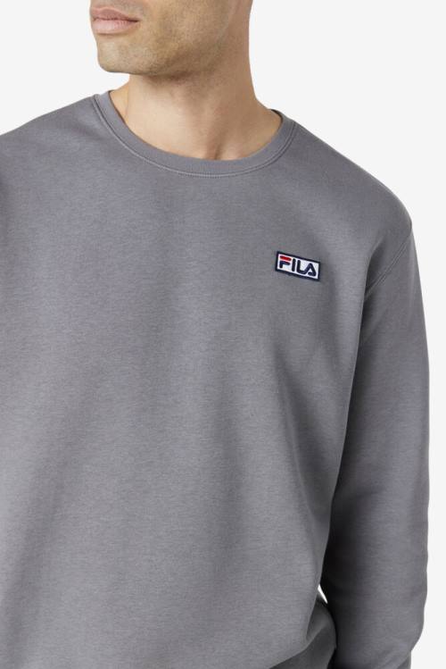 Sudaderas Fila Garran Crew Hombre Gris | Fila872TF