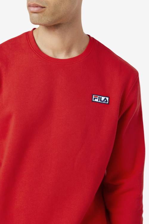 Sudaderas Fila Garran Crew Hombre Rojas | Fila941PI