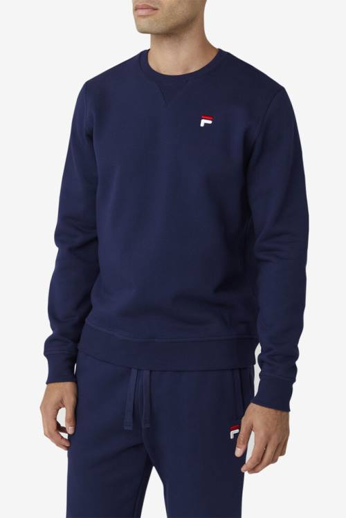 Sudaderas Fila Kieve Hombre Azul Marino | Fila986JW