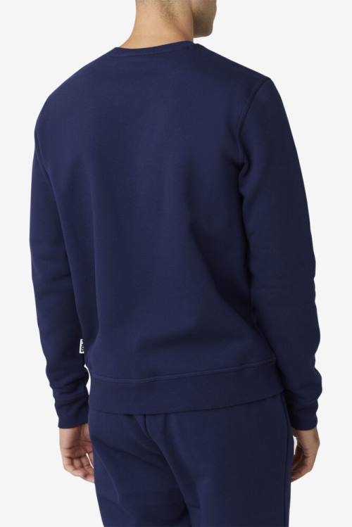 Sudaderas Fila Kieve Hombre Azul Marino | Fila986JW