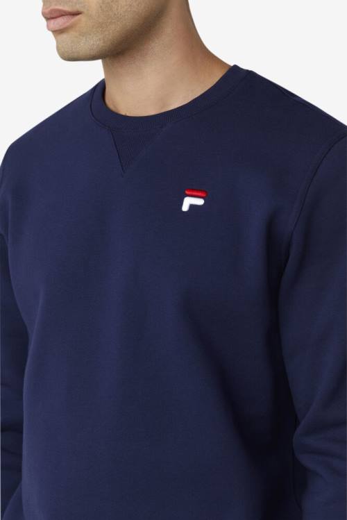 Sudaderas Fila Kieve Hombre Azul Marino | Fila986JW