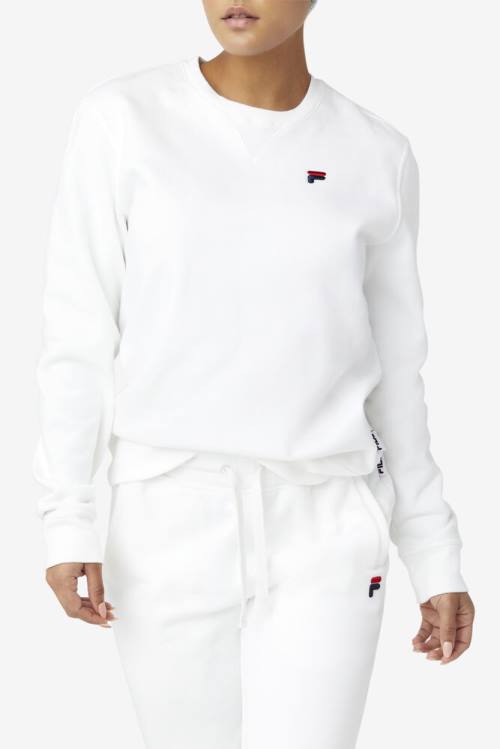 Sudaderas Fila Kieve Hombre Blancas | Fila917LR