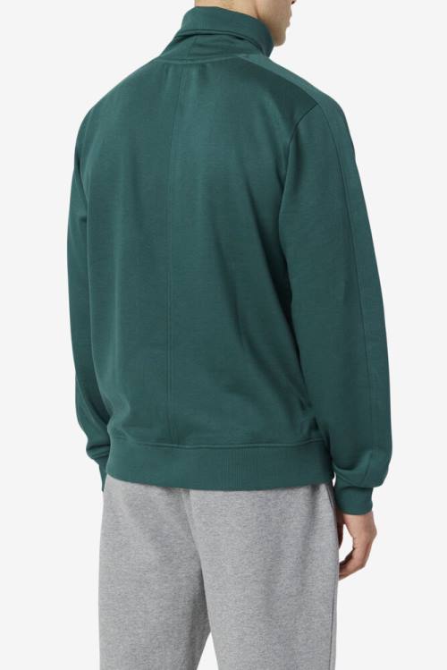 Sudaderas Fila Noah Fleece Turtleneck Hombre Verde Oliva | Fila642ZC