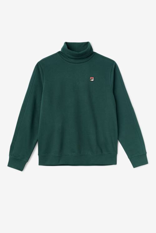 Sudaderas Fila Noah Fleece Turtleneck Hombre Verde Oliva | Fila642ZC