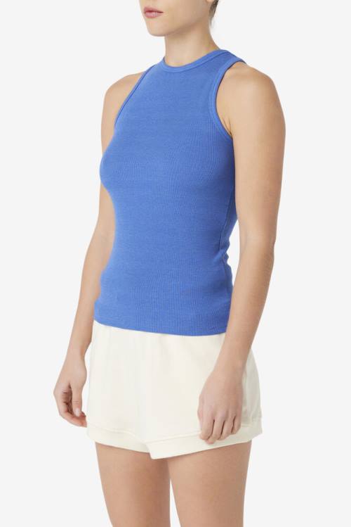 Top Deportivo Fila Alexia Tank Mujer Azules Oscuro | Fila497NX