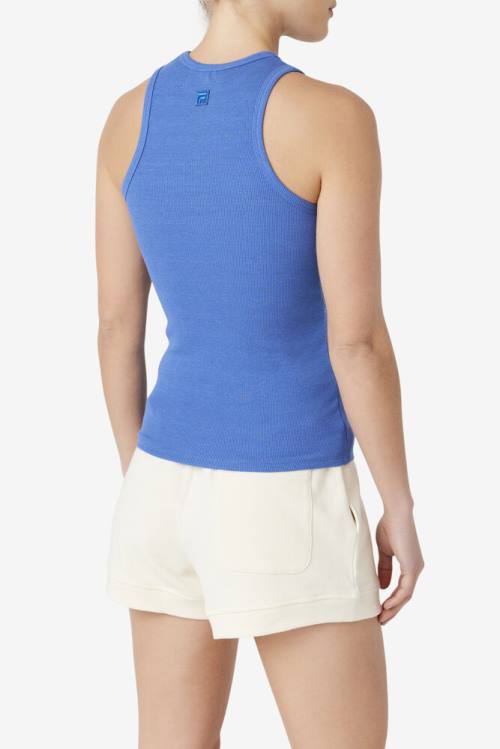 Top Deportivo Fila Alexia Tank Mujer Azules Oscuro | Fila497NX