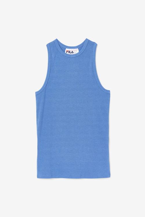 Top Deportivo Fila Alexia Tank Mujer Azules Oscuro | Fila497NX