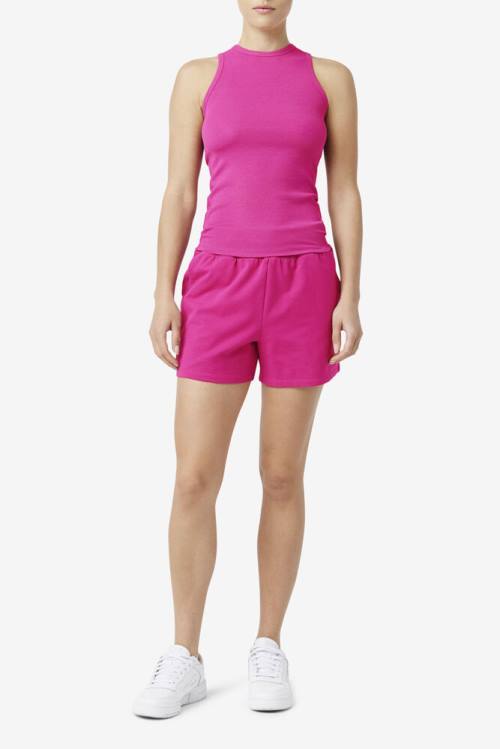 Top Deportivo Fila Alexia Tank Mujer Fucsia | Fila467BM